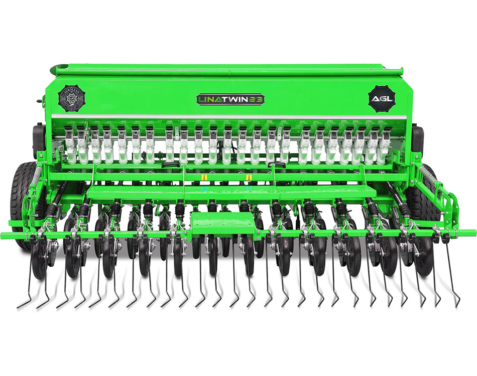 Lina механическая сеялка двухдисковая