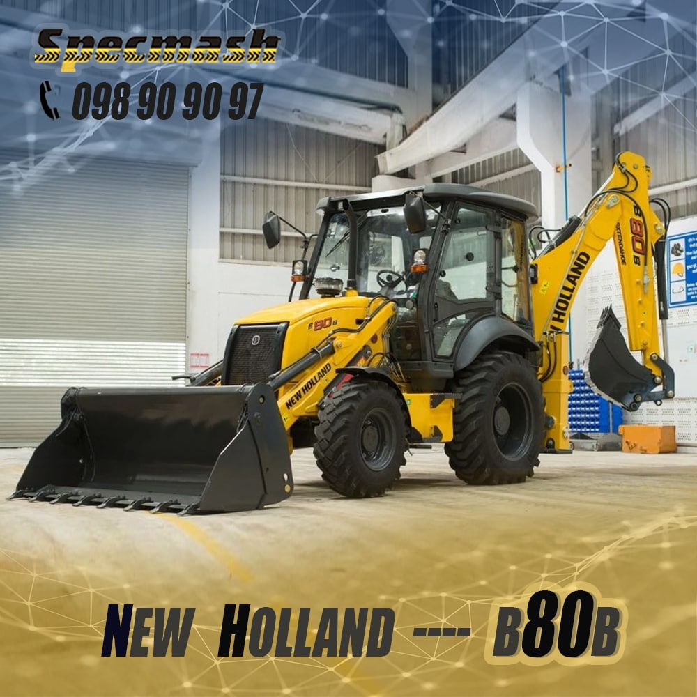 New Holland B80B բեռնիչ էքսկավատոր